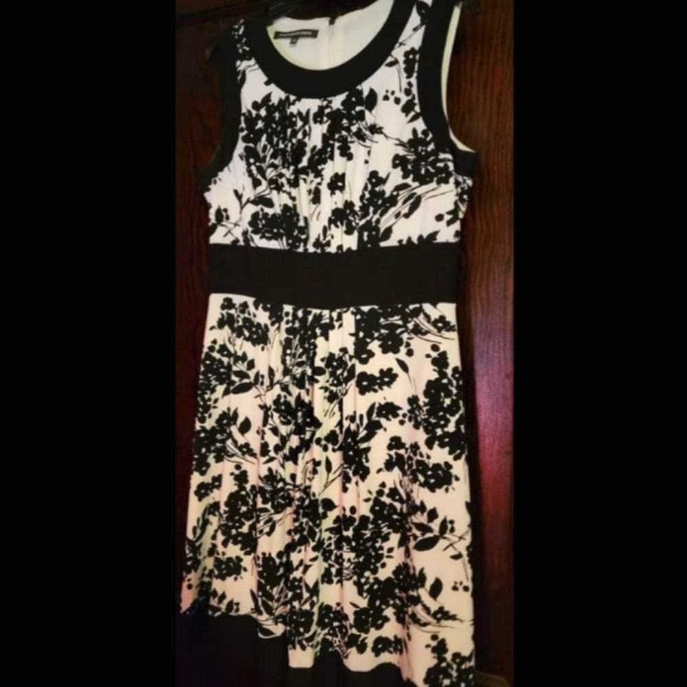 Black and White Dress